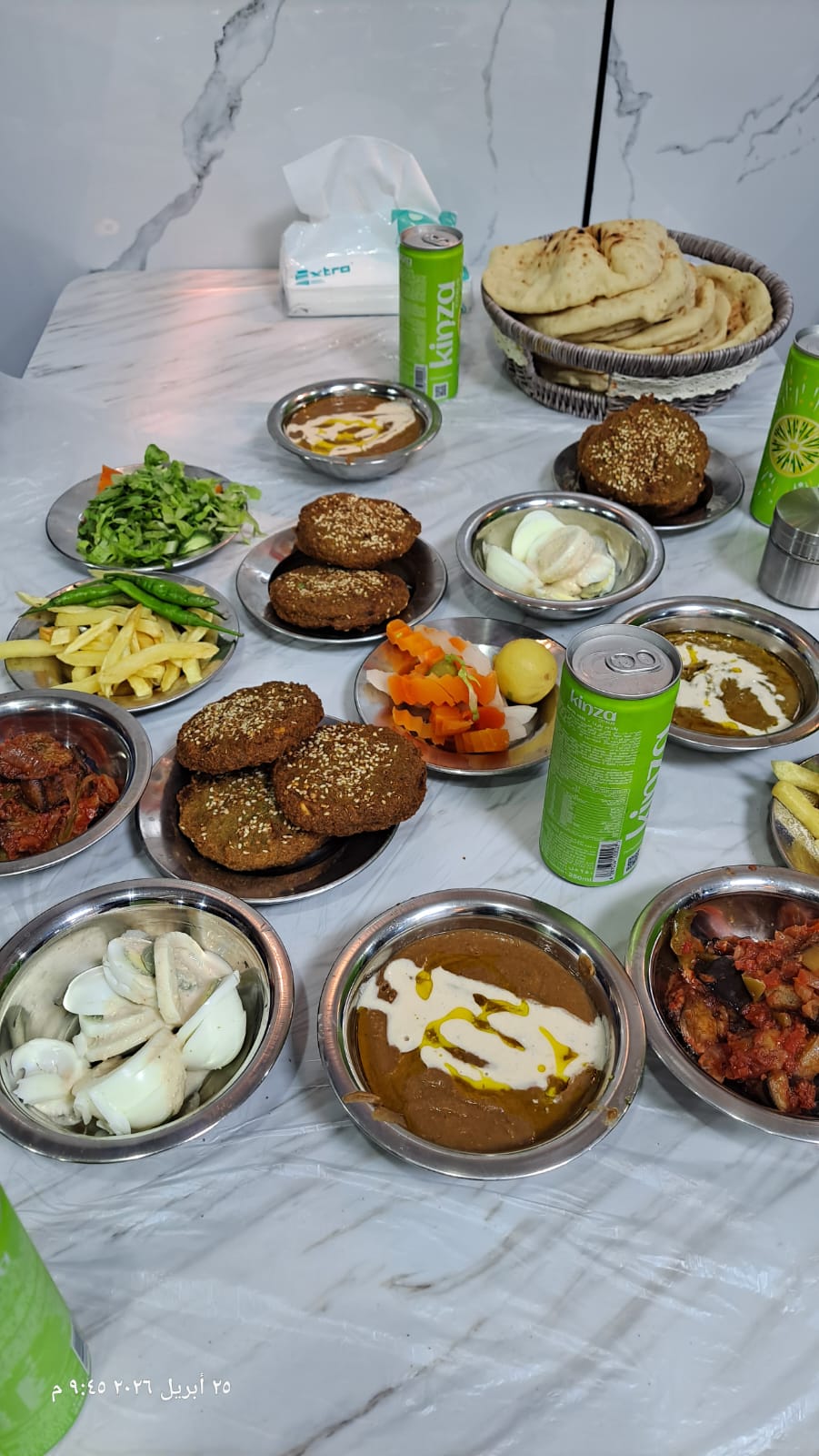 مائدة فطور الباشا